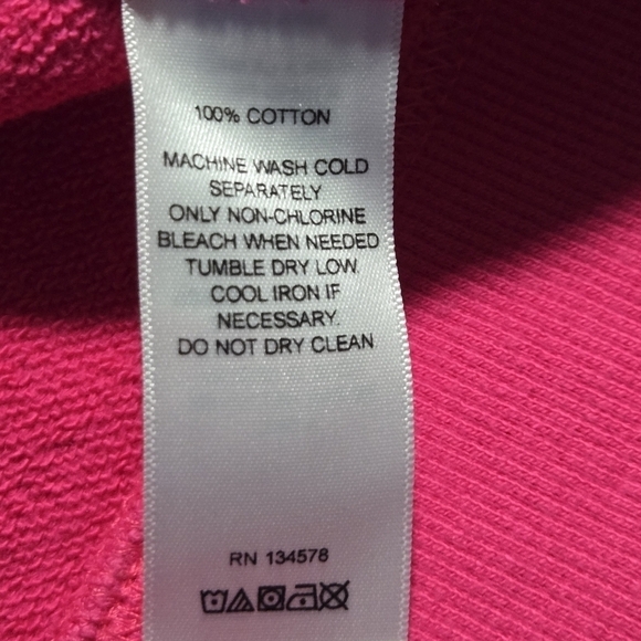 Vineyard Vines Women Preppy Pink Cape Cod Quarter Zip Pullover Sweatshirt Small - Picture 10 of 11